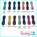SNAP BUTTON - EIGHT SHAPE-LEATHER-11CM(MULTICOLOR)
